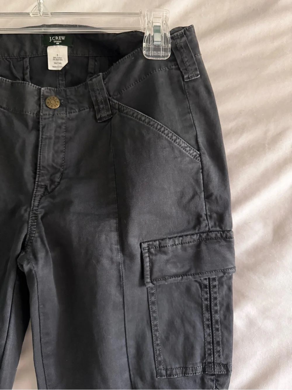 J. Crew Slim Cargo Pants with Utility Pockets